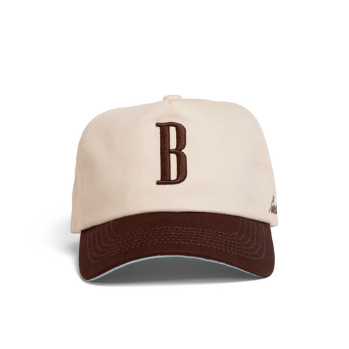 The B Kind Snapback // Creme & Mocha
