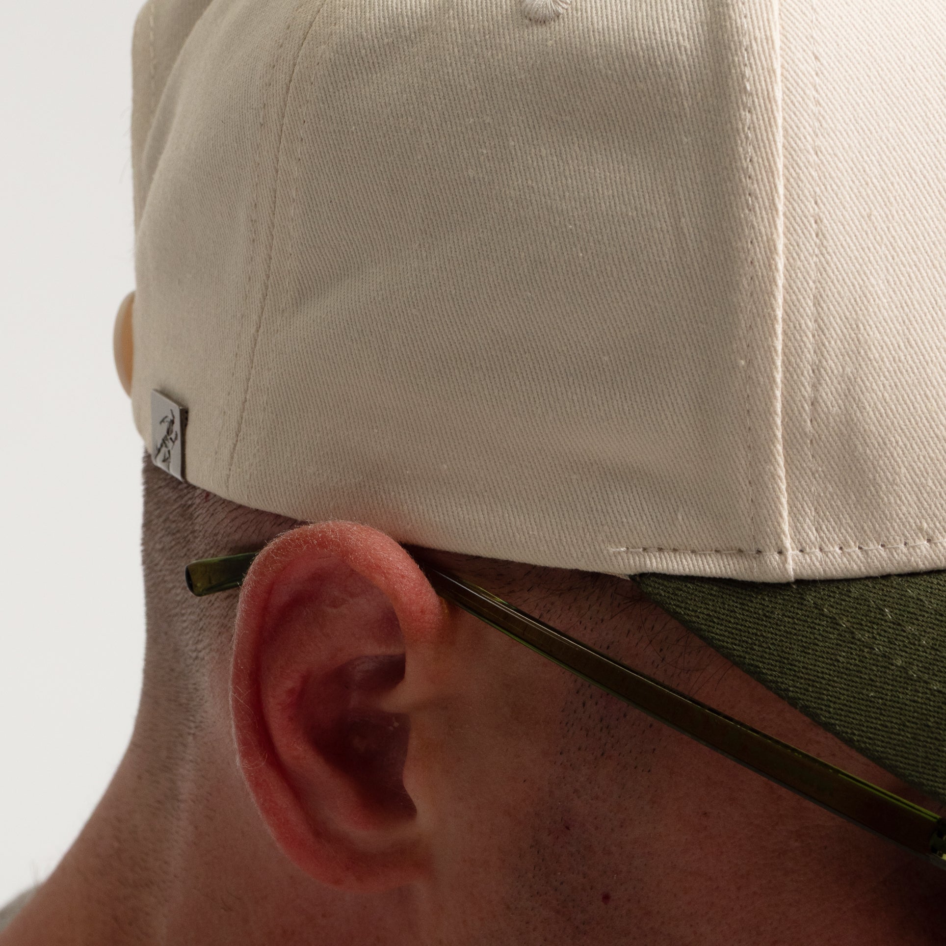 The Early Late Snapback // Dark Green & Creme
