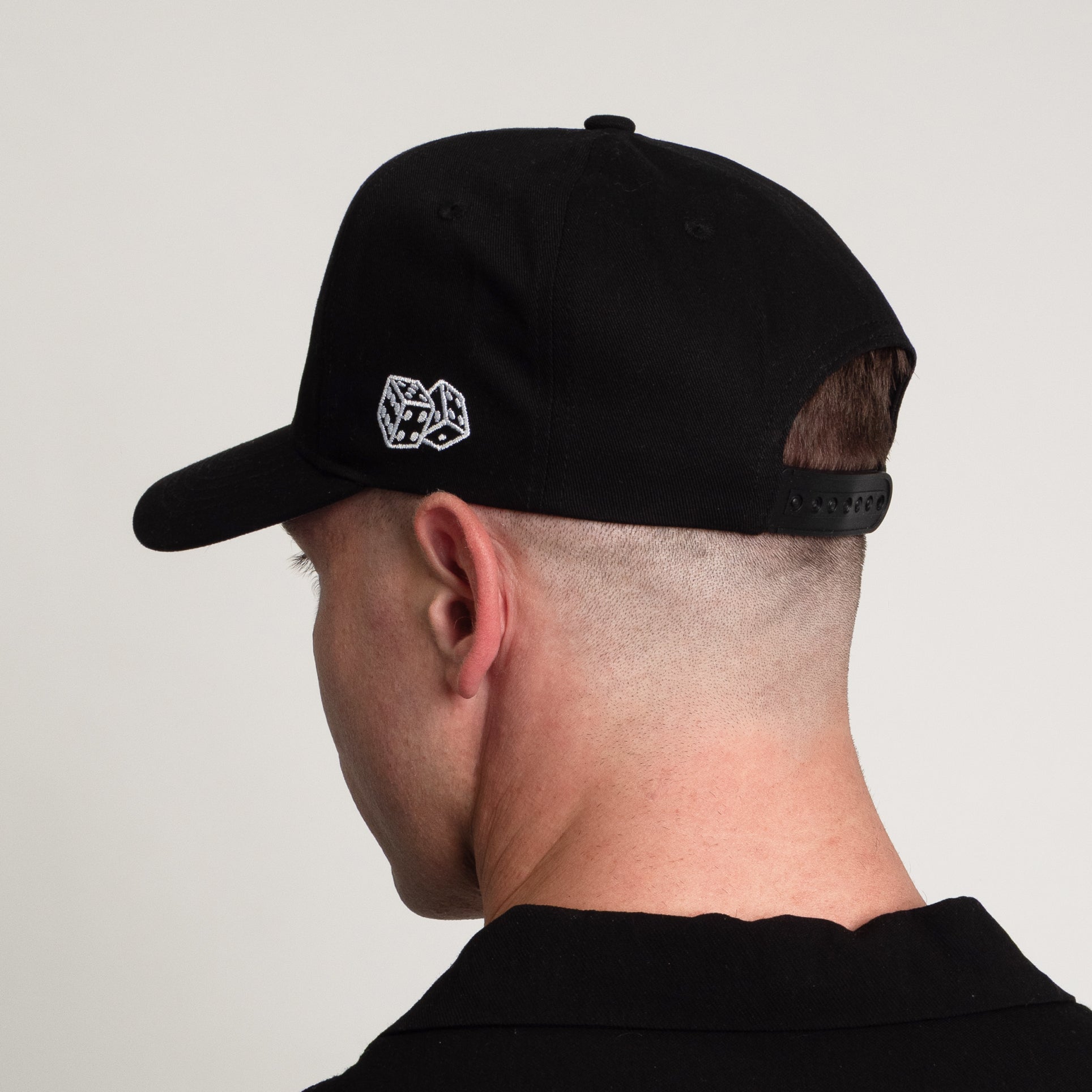 The Lucky Me Snapback // Black & White