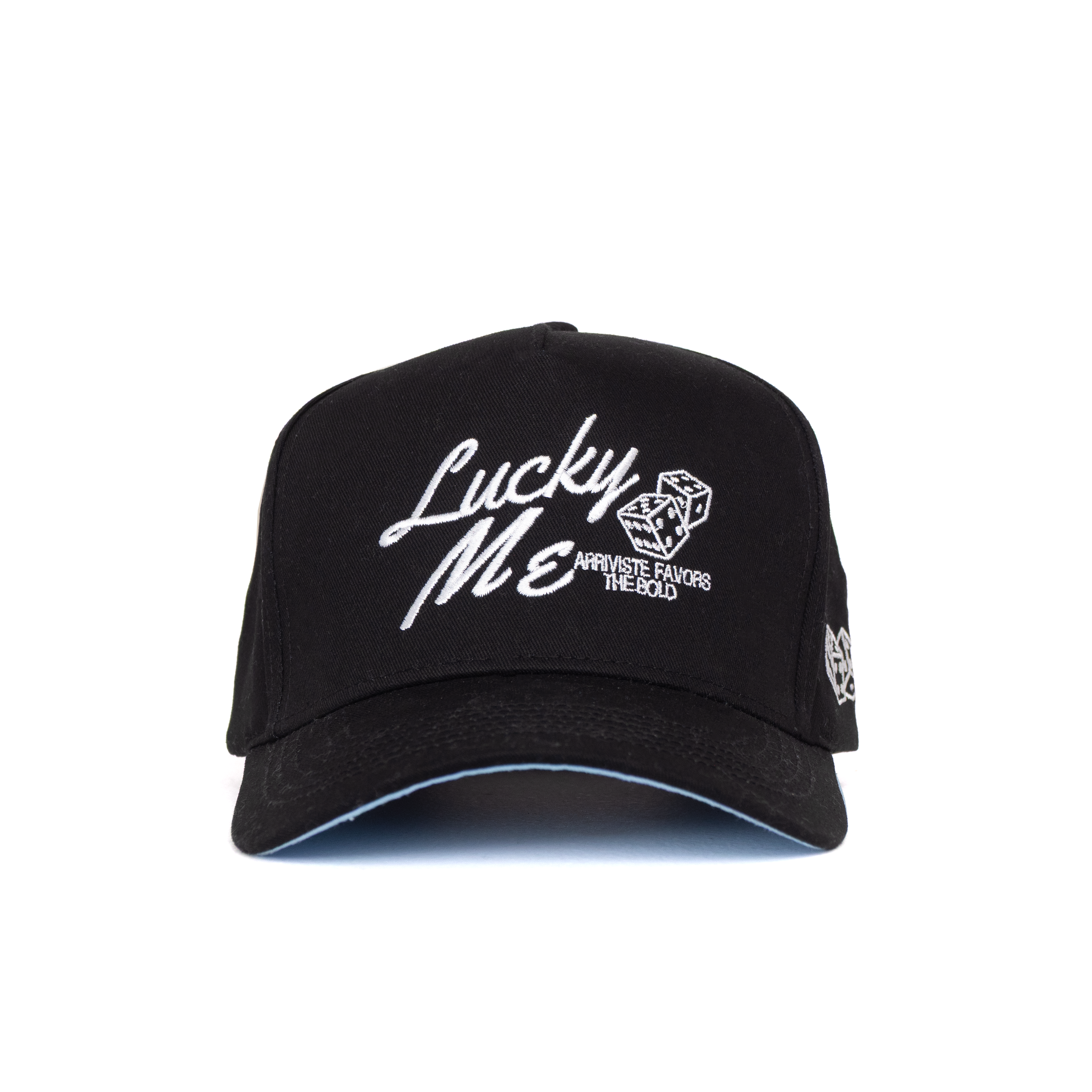 The Lucky Me Snapback // Black & White
