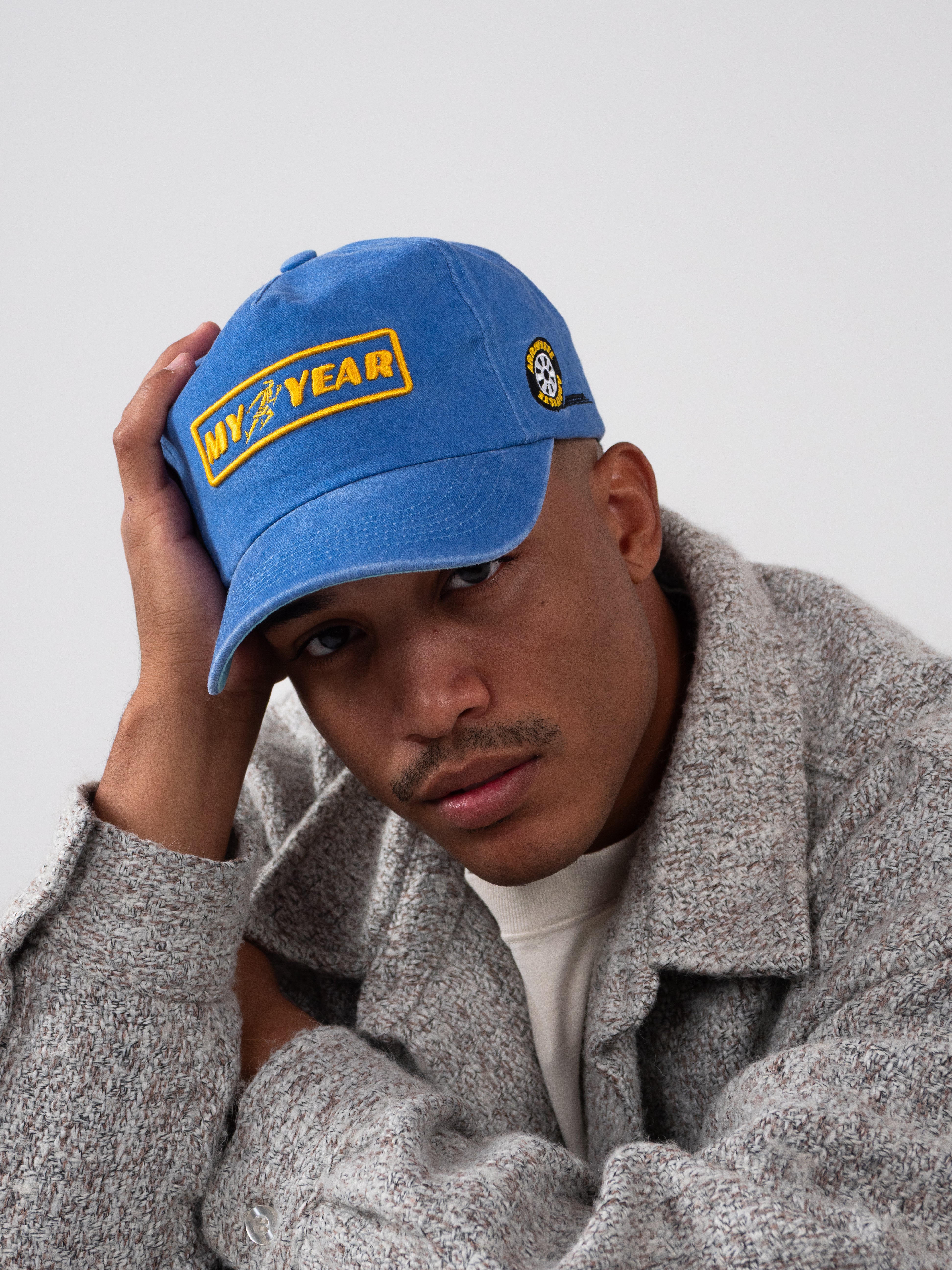 The My Year Snapback // Washed Blue