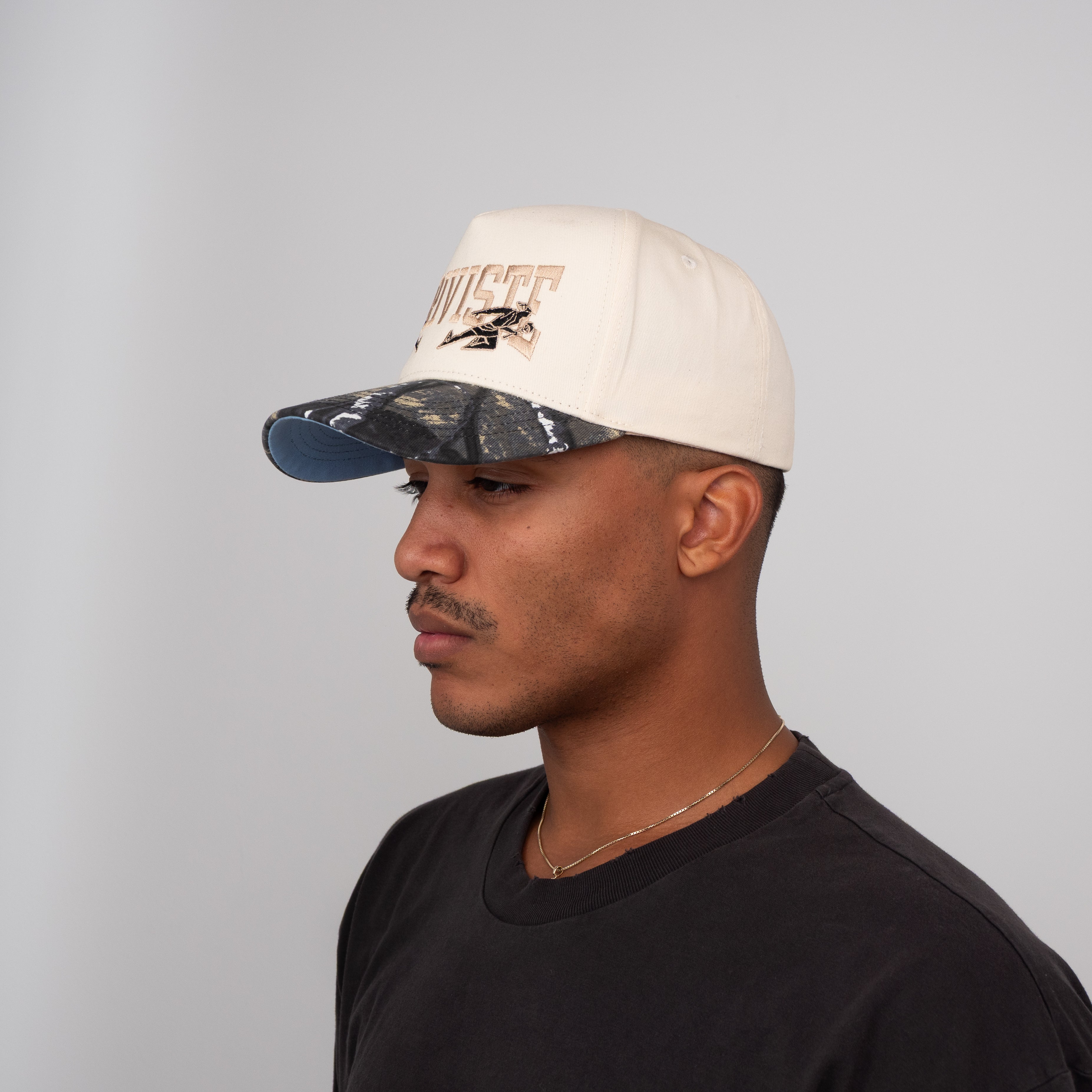 The Hermes Snapback // Camo & Creme