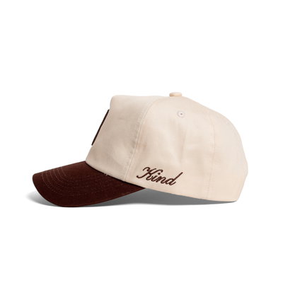 The B Kind Snapback // Creme & Mocha