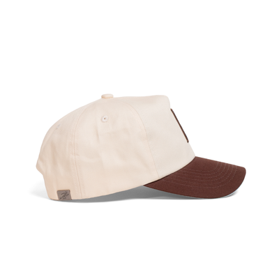 The B Kind Snapback // Creme & Mocha