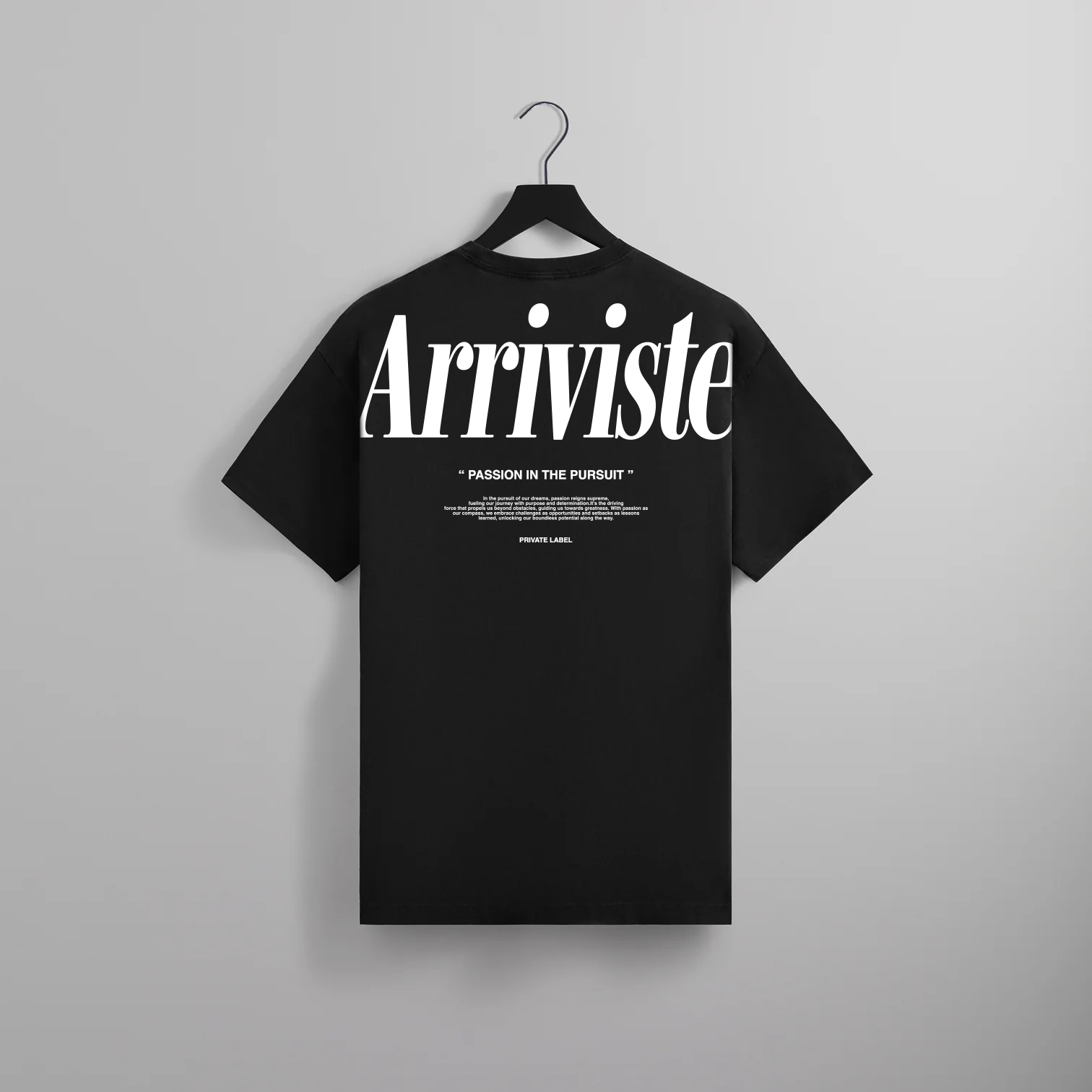 The Arriviste Tee // Vintage Black