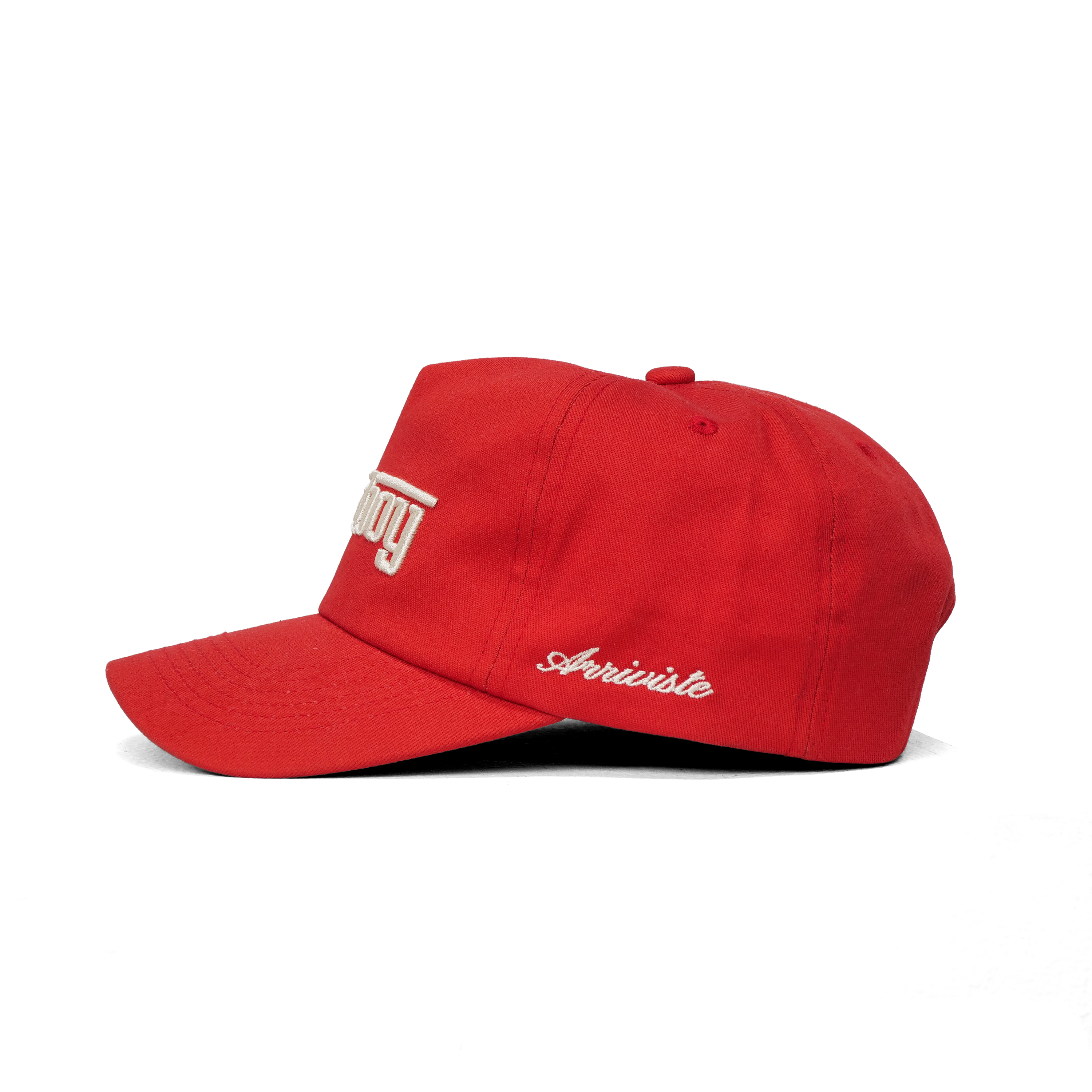 The Cowboy Snapback // Racing Red