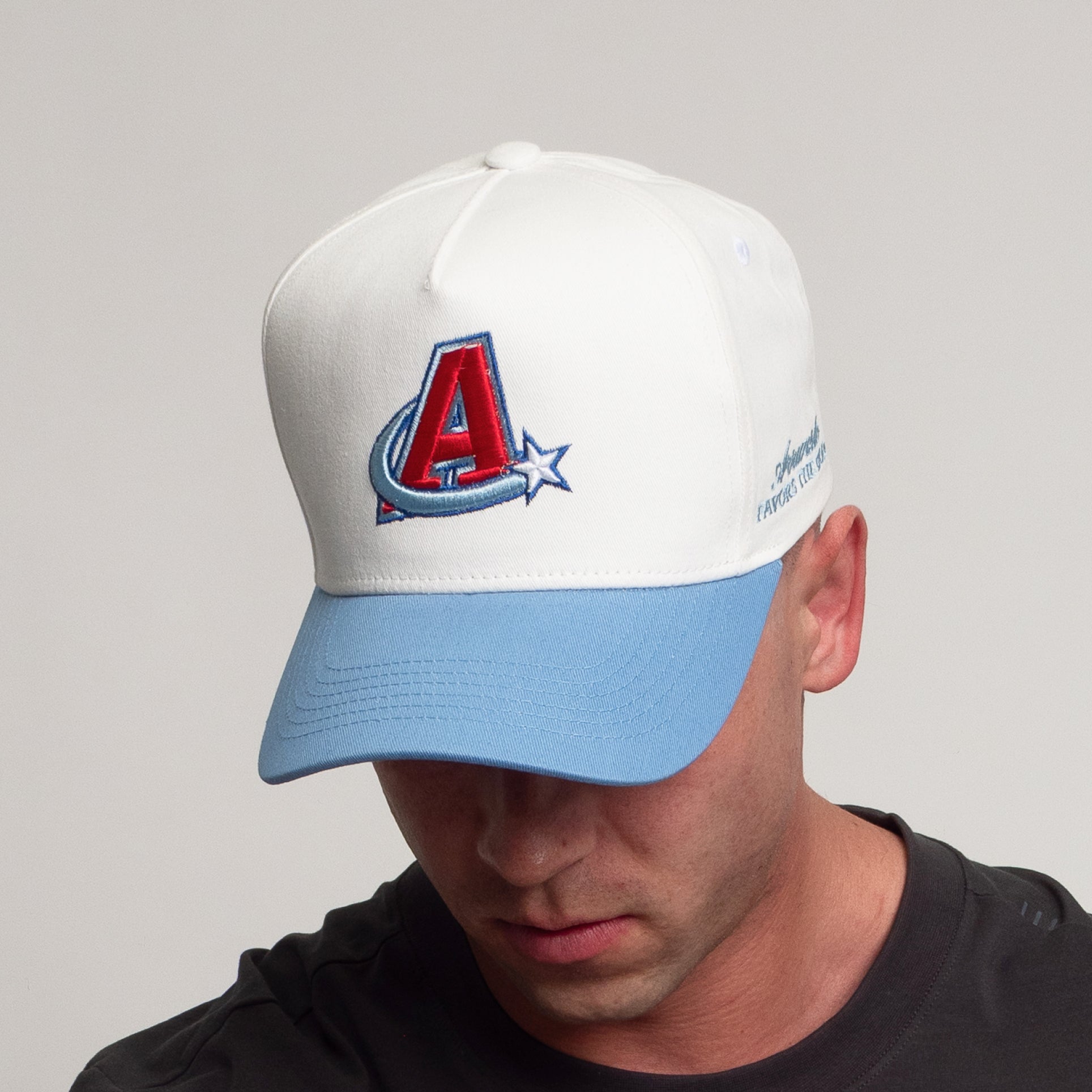 The All-Star Snapback // Arriviste Blue & White