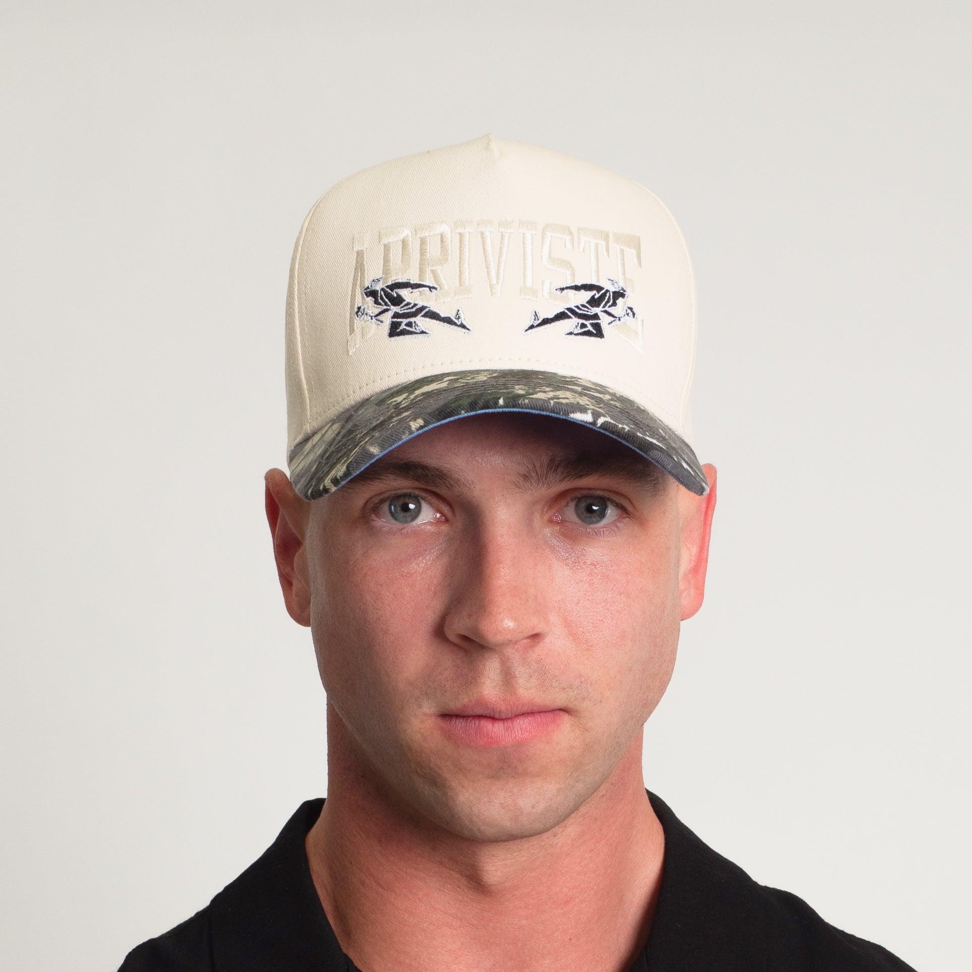 The Hermes Snapback // Camo & Creme