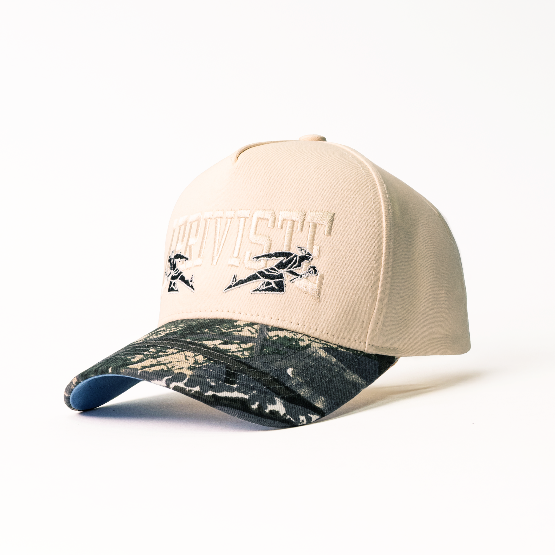 The Hermes Snapback // Camo & Creme