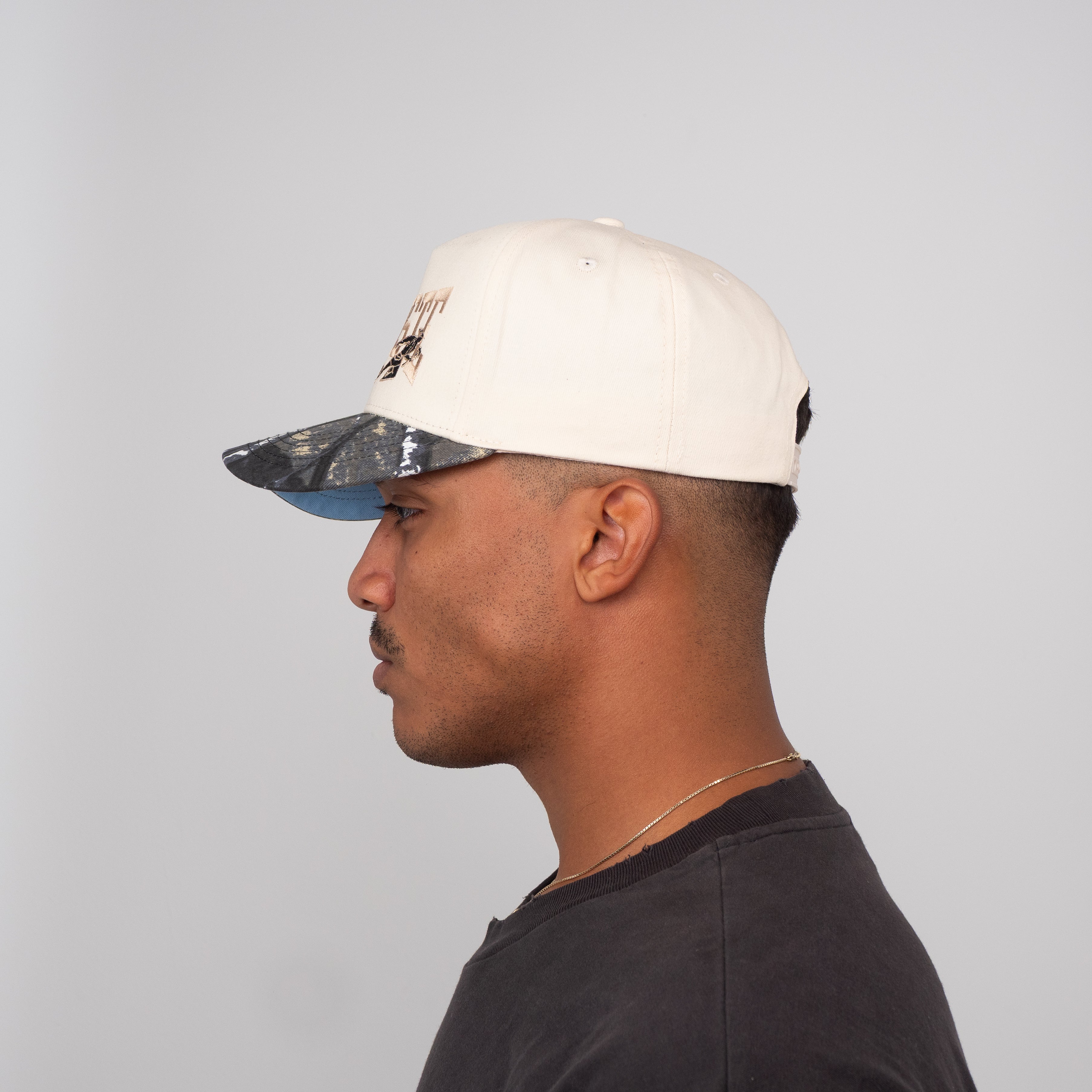 The Hermes Snapback // Camo & Creme
