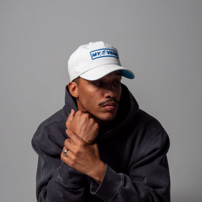 The My Year Snapback // White & Blue