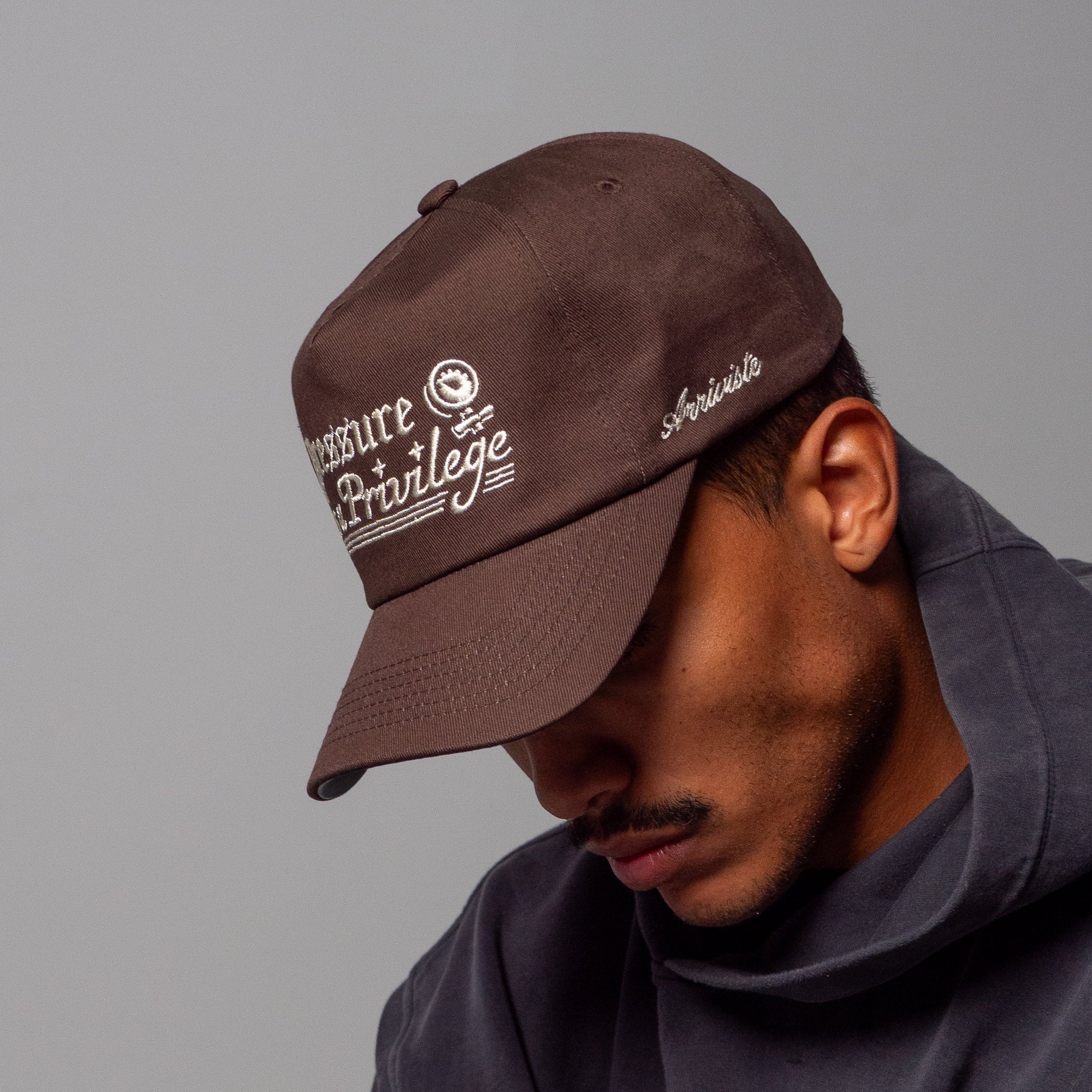 The Pressure Snapback // Mocha & Creme