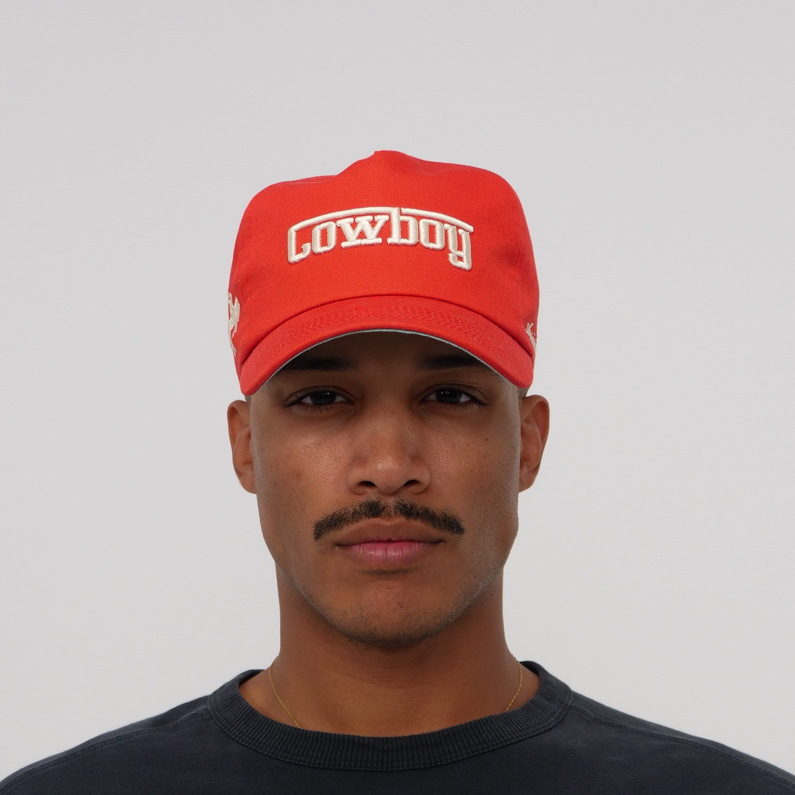 The Cowboy Snapback // Racing Red