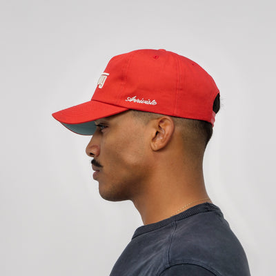 The Cowboy Snapback // Racing Red