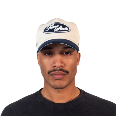 The Flow State Snapback // Navy & Creme