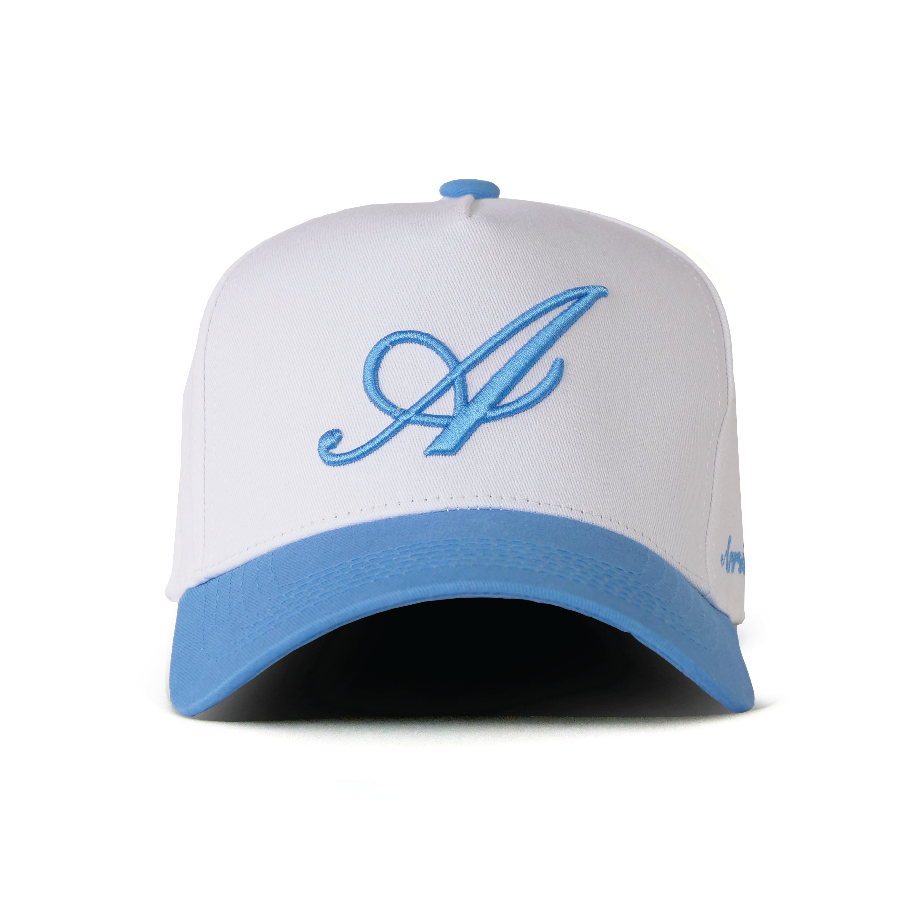 The Initial Snapback // White & Arriviste Blue