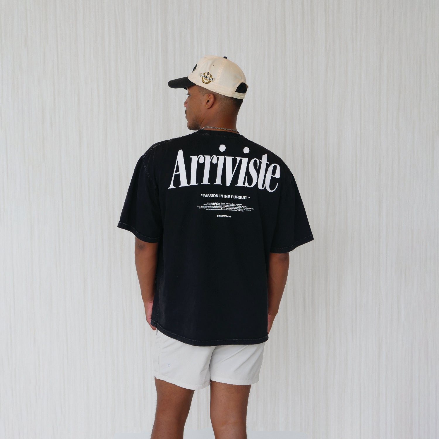 The Arriviste Tee // Vintage Black