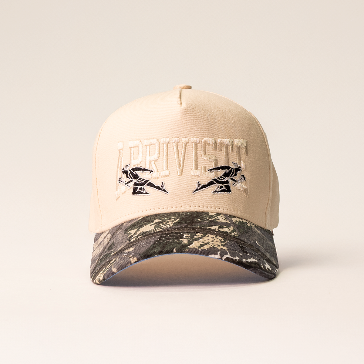 The Hermes Snapback // Camo & Creme